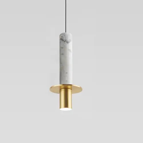 Marble Candlestick Pendant Lights